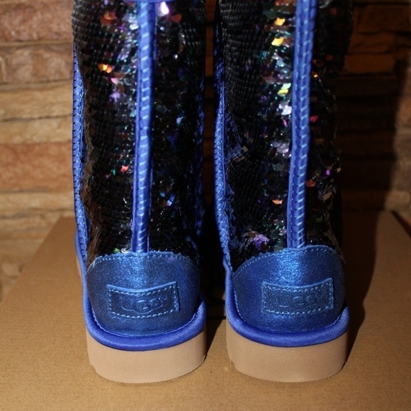 UGG SEQUIN SPARKLE Classic Boots NEW! - Picture 7 of 9